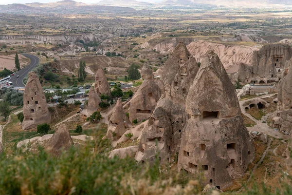 Casas cueva en Capadocia —  Fotos de Stock