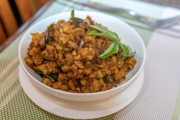夕食のための野菜の南インド料理 — ストック写真