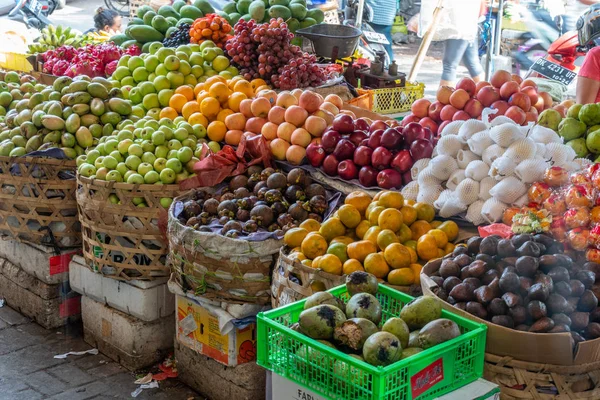 Vruchtenkraam op Bali Markt — Stockfoto