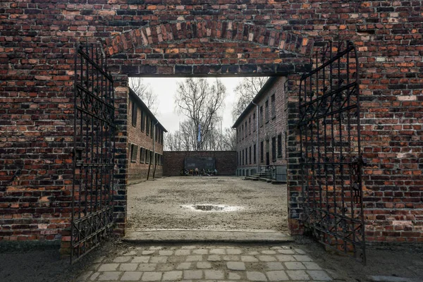 Auschwitz, Polonia — Foto de Stock