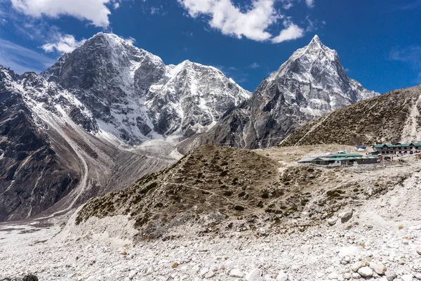 Dingboche para Lobuche, Nepal — Fotografia de Stock