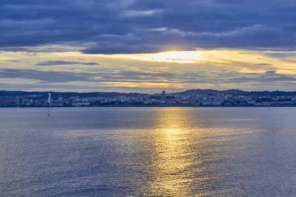 Blick auf die Stadt einer Coruna. — Stockfoto