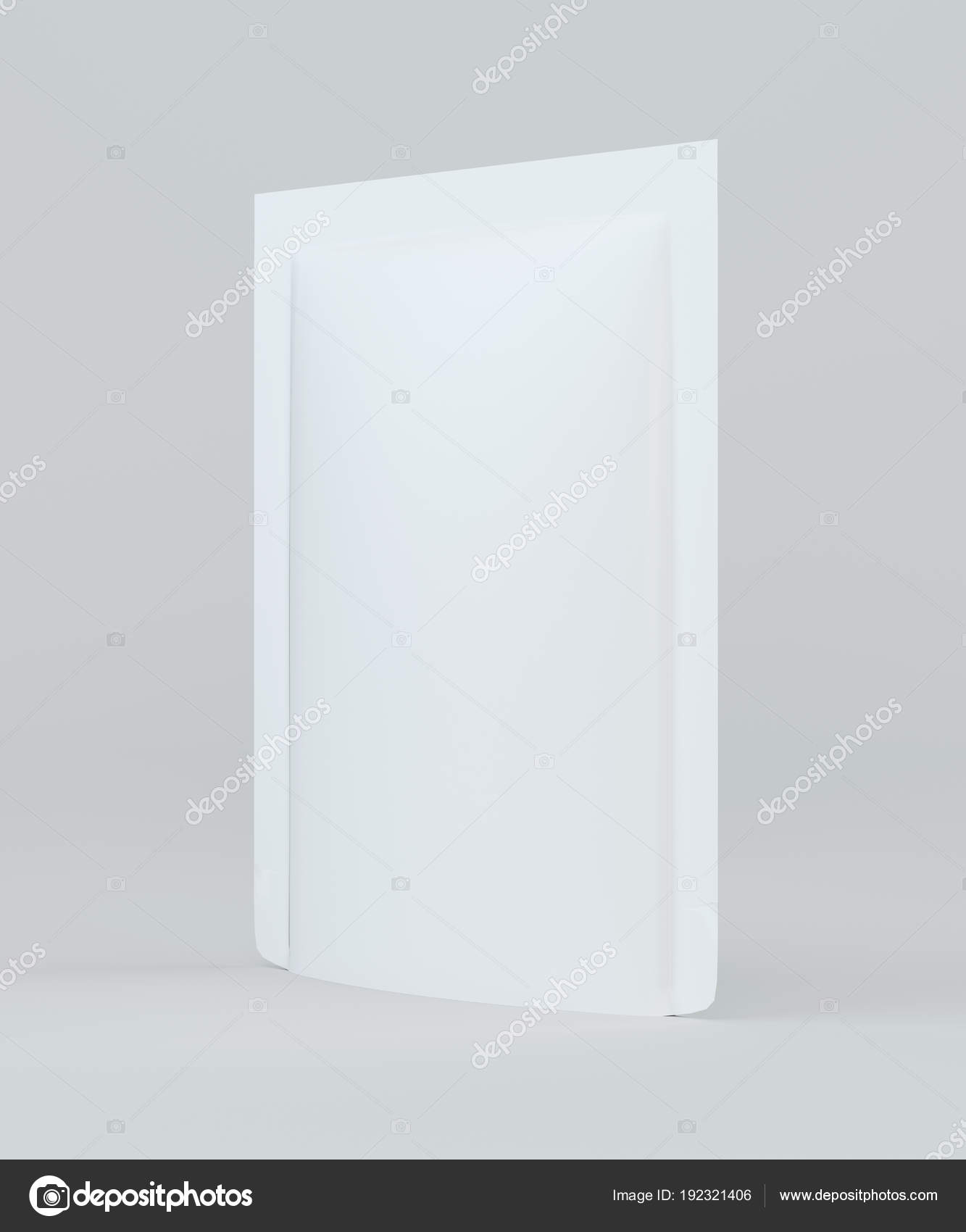 Download Blank food stand up pouch package. Mock up, template for ...