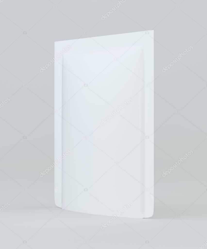 Download Blank food stand up pouch package. Mock up, template for ...