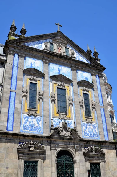 Chiesa Sant Antonio Congregados Piazza Della Libertà Nel Centro Oporto — Foto Stock