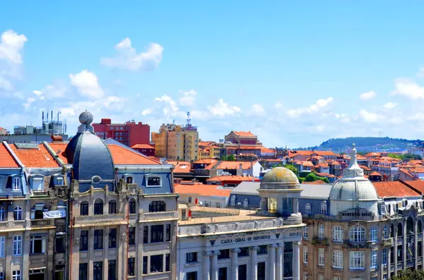 Kentsel Mimari Şehir Merkezinde Porto Portekiz — Stok fotoğraf