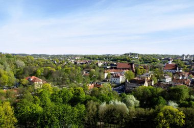 Vilnius, Litvanya üst görünümü