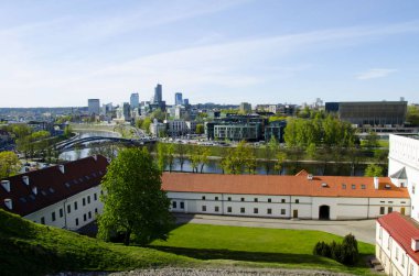 Vilnius, Litvanya üst görünümü