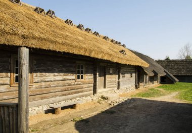 Belarus devlet Müzesi, halk mimari ve yaşam (Ozertso Köyü), Minsk, Beyaz Rusya