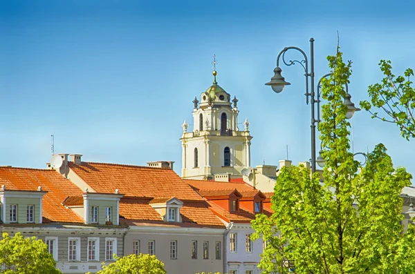 Top View Vilnius Lithuania — Stock Photo, Image