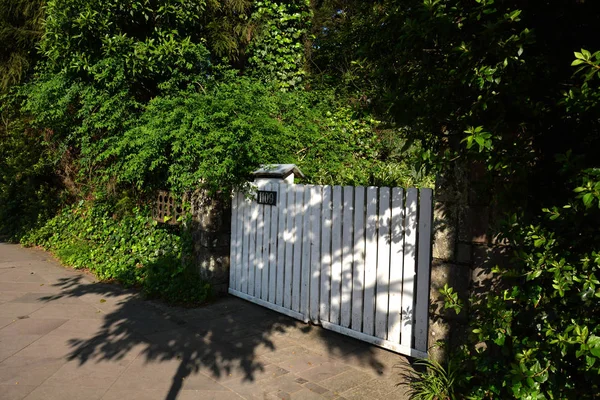 グラマドの白い木製の柵 リオグランデ ブラジル — ストック写真