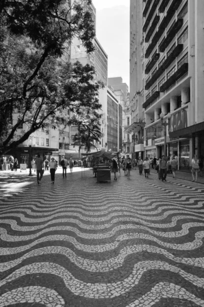 Porto Alegre Rio Grande Sul Brasil Diciembre 2019 Gente Camina — Foto de Stock