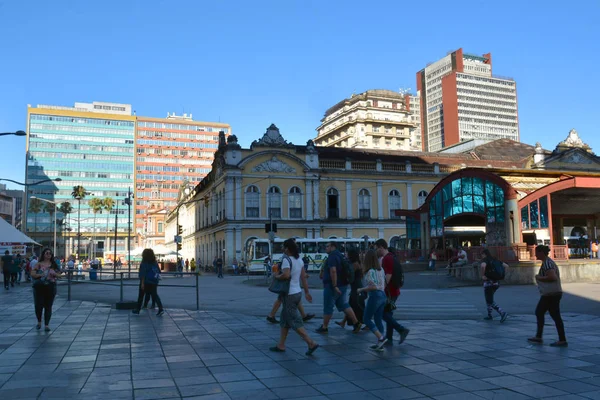 Porto Alegre Rio Grande Sul Brazilië December 2019 Historische Binnenstad — Stockfoto