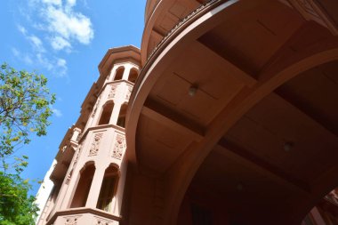 Porto Alegre, Rio Grande do Sul, Brezilya: 12 / 12 / 2019: The Casa de Cultura Mario Quintana (Ccmq - Mario Quintana Kültür Evi), orijinal adıyla Hotel Majestic, tarihi bir Brezilya binasıdır. 