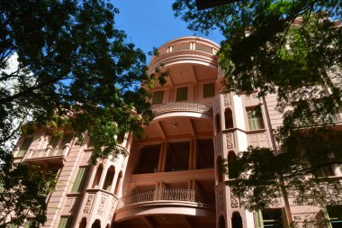 Porto Alegre, Rio Grande do Sul, Brezilya: 12 / 12 / 2019: The Casa de Cultura Mario Quintana (Ccmq - Mario Quintana Kültür Evi), orijinal adıyla Hotel Majestic, tarihi bir Brezilya binasıdır. 