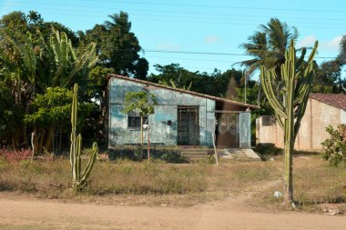 Brazilian favela in the north of Brazil