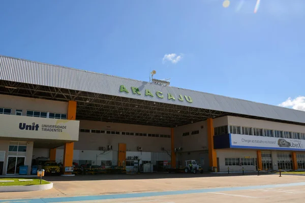 Aracaju Sergipe Brasil 2019 Aeroporto Aracaju Santa Maria — Fotografia de Stock