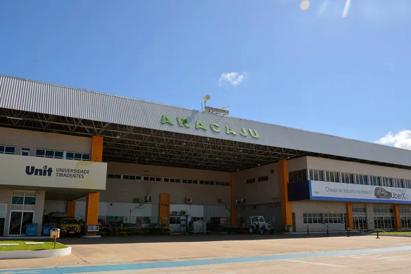 Aracaju Sergipe Brazília 2019 Aracaju Repülőtér Santa Maria — Stock Fotó