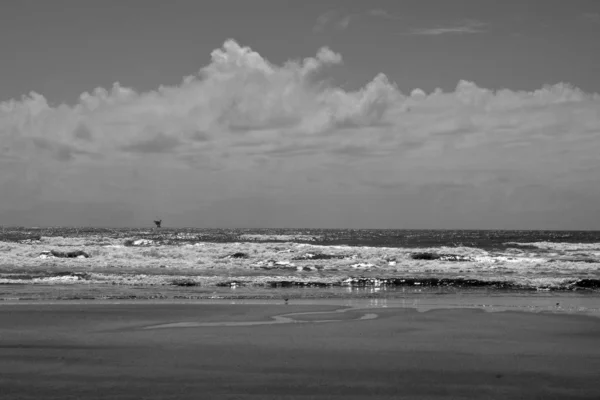 Brazilian Beach Orla Atalaia Capital Aracaju Sergipe Brazil — ストック写真