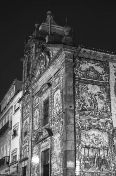 Porto Portugal 2020 Capela Das Almas Chapel Souls Santa Catarina — стоковое фото