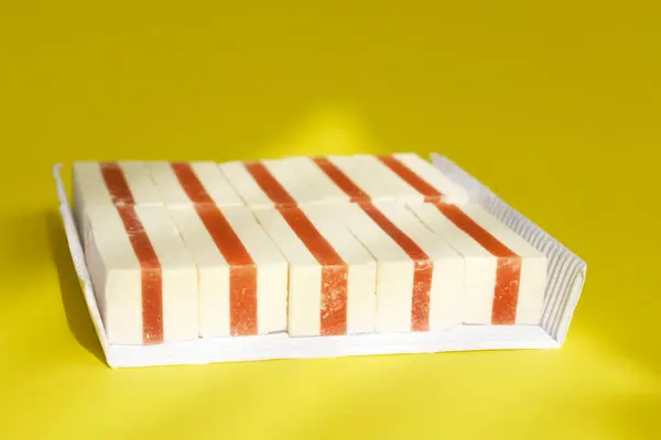Weiße Marshmallows Pastelltönen Ein Sanfter Marshmallows Marshmallows Dass Sie — Stockfoto
