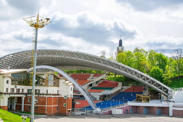 Vitebsk Vitryssland Maj 2020 Amfiteatern Traditionell Naturskön Plattform För Den — Stockfoto