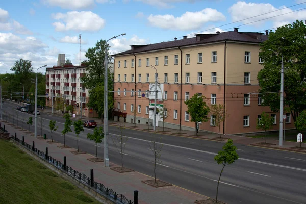 Vitebsk Belarus Mei 2020 Frunze Avenue Het Centrum Van Stad — Stockfoto