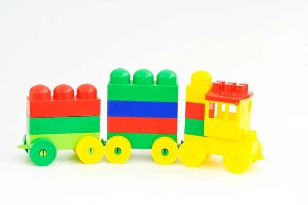 Train Details Children Designer Children Designer Development Motor Skills Thinking — Stock Photo, Image