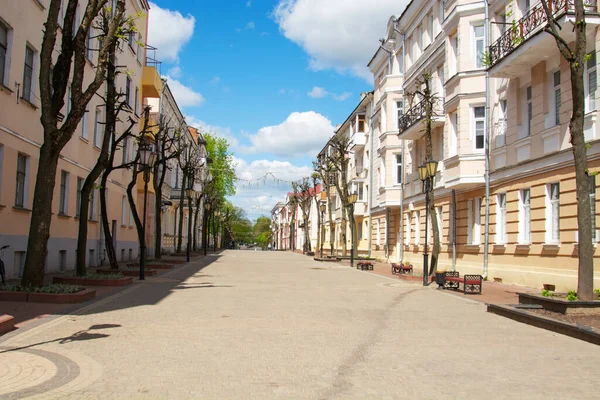 Vitebsk Bielorussia Maggio 2020 Centro Storico Vitebsk Suvorov — Foto Stock