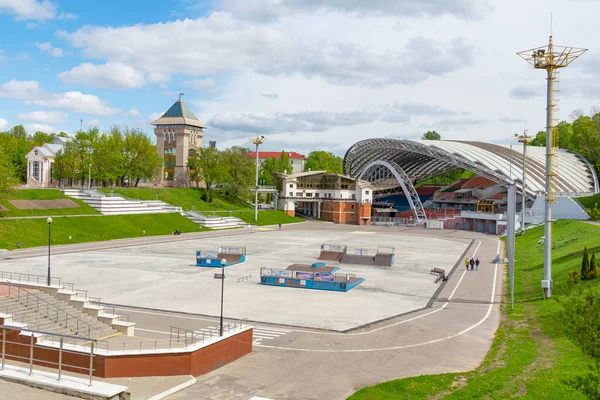 Witebsk Weißrussland Mai 2020 Das Sommerliche Amphitheater Amphitheater Ist Die — Stockfoto