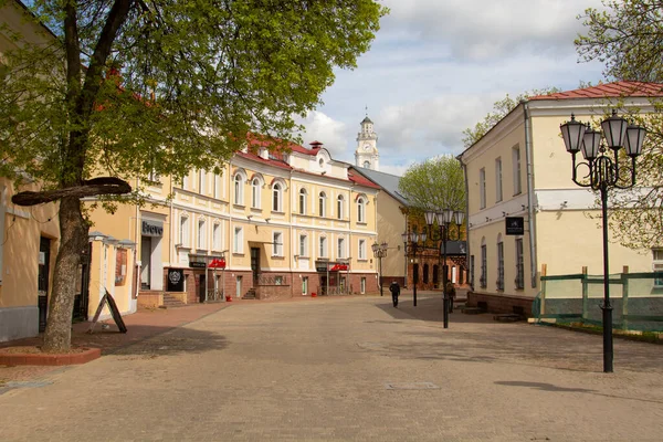 Vitebsk Vitryssland Maj 2020 Historiska Centrum Vitebsk Suvorov Gatan — Stockfoto