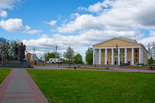 Vitebsk Belarus Maio 2020 Teatro Nacional Drama Acadêmico Nomeado Após — Fotografia de Stock