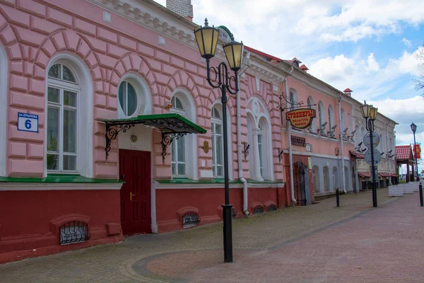 Vitebsk Bielorussia Maggio 2020 Vecchi Edifici Krylov Street — Foto Stock