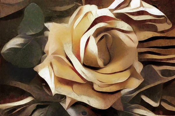 Gül. Kil toplu çiçek. 