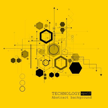 geometrik arka plan vektör çizim