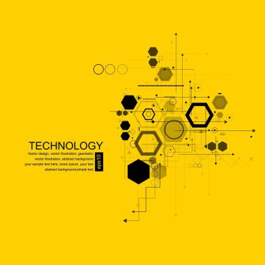 geometrik arka plan vektör çizim