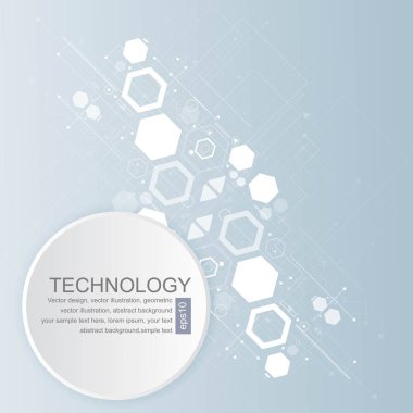 geometrik arka plan vektör çizim