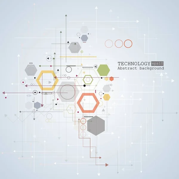 Resumo ilustração vetorial geométrica de fundo —  Vetores de Stock