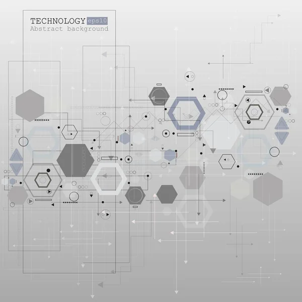 Astratto sfondo geometrico vettoriale illustrazione — Vettoriale Stock