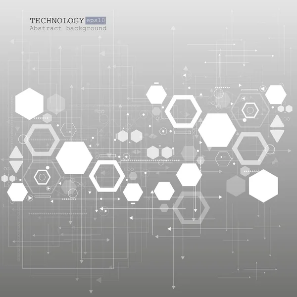 Astratto sfondo geometrico vettoriale illustrazione — Vettoriale Stock