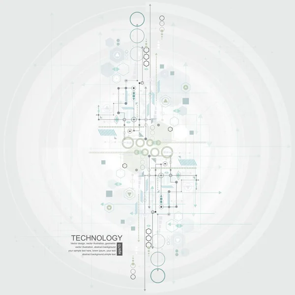 추상적인 기하학적 배경 벡터 일러스트 레이 션 — 스톡 벡터