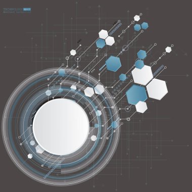 geometrik arka plan vektör çizim