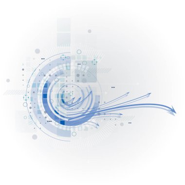 Vektör soyut renkli dalgalar arka plan