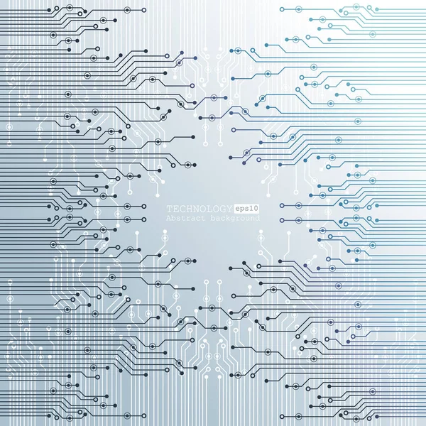 Векторная схема. Абстрактные технологии — стоковый вектор