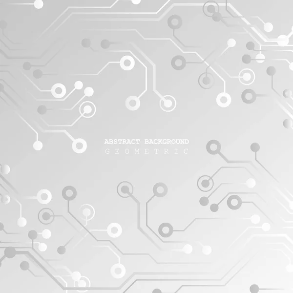 Circuit Imprimé Fond Technologique Illustration Vectorielle Spe — Image vectorielle