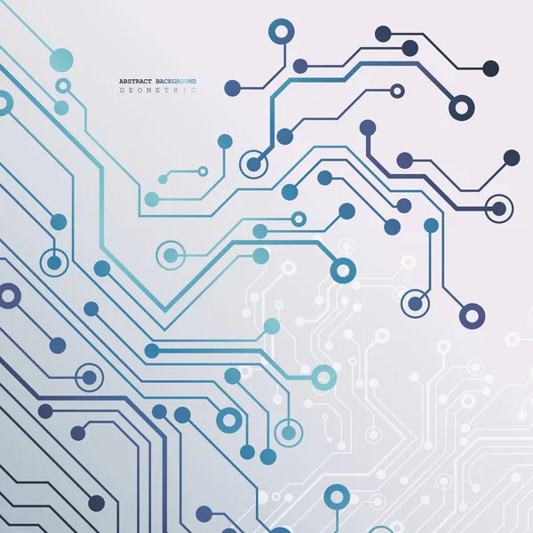 Circuito Background Tecnologico Illustrazione Vettoriale Eps — Vettoriale Stock