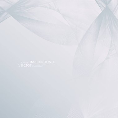 Renkli, dalgalı çizgilerle arka. Zarif dalga tasarım. Vektör teknolojisi. EPS 10.