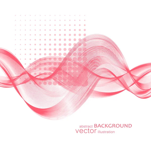 Abstract Backgrounds Colorful Wavy Lines Elegant Wave Design Vector Technology — Stock Vector