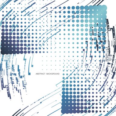 Arka plan ile renkli dalgalar. Vektör.