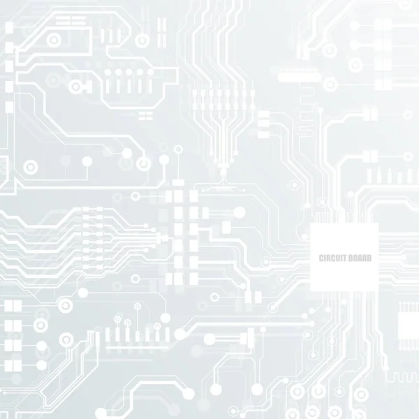 Illustration Carte Circuit Vectoriel Technologie Abstraite — Image vectorielle